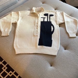 Ladies golf sweater